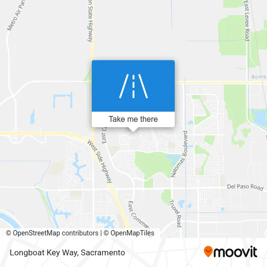Longboat Key Way map