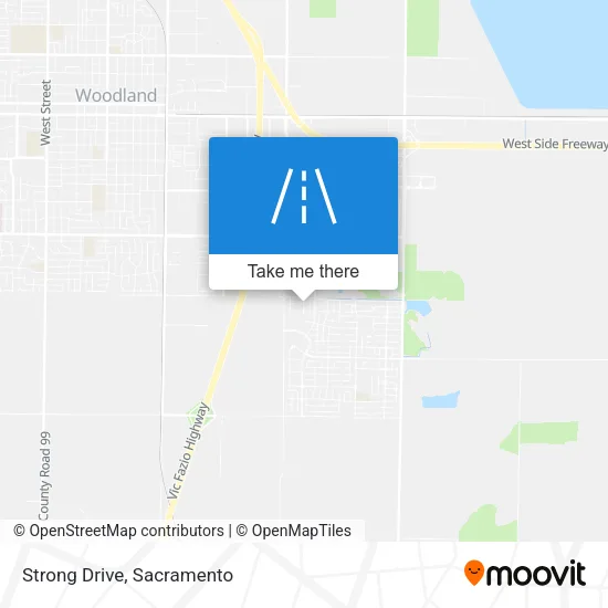 Mapa de Strong Drive