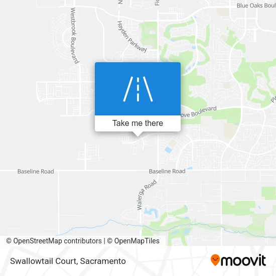 Swallowtail Court map