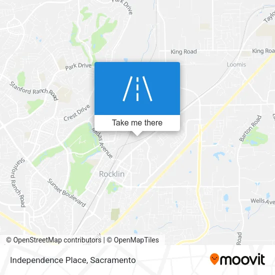 Mapa de Independence Place