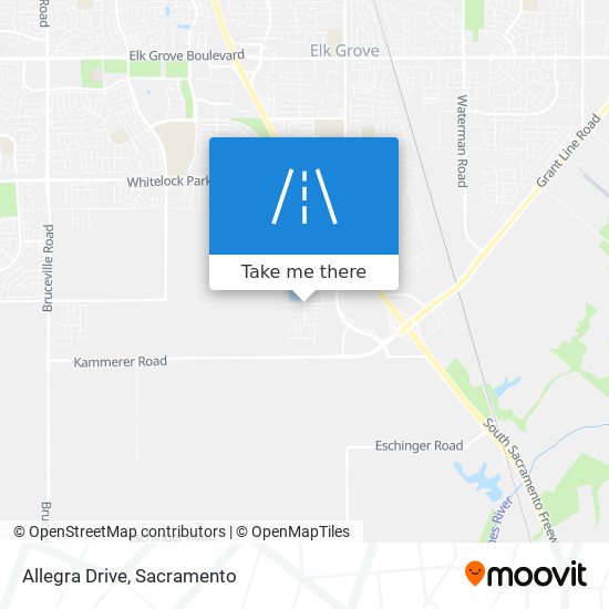 Allegra Drive map