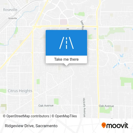 Ridgeview Drive map