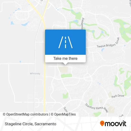 Stageline Circle map