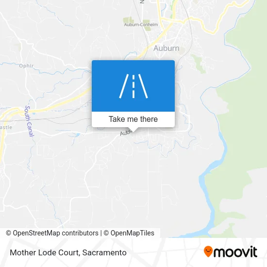 Mapa de Mother Lode Court