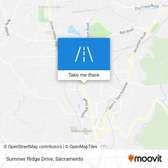 Summer Ridge Drive map