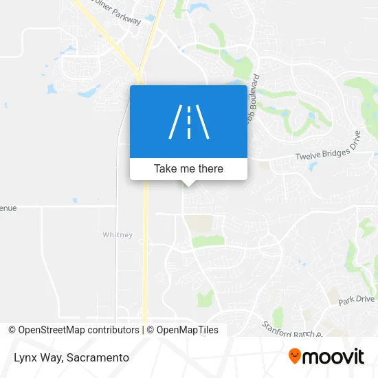 Lynx Way map