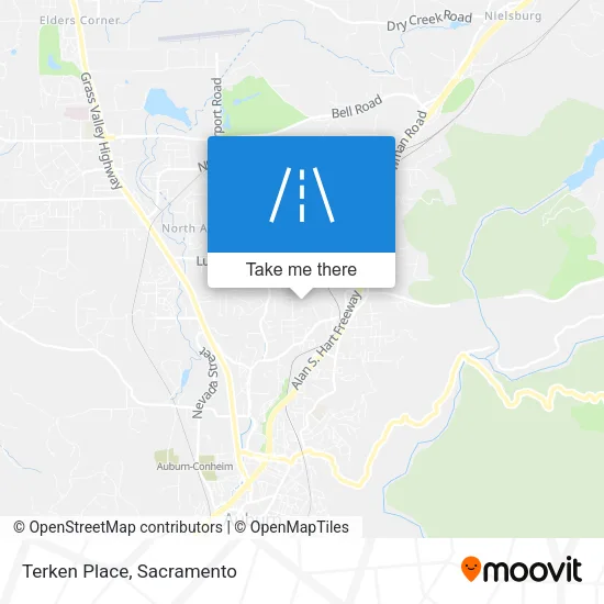 Terken Place map