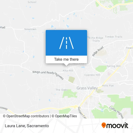 Laura Lane map