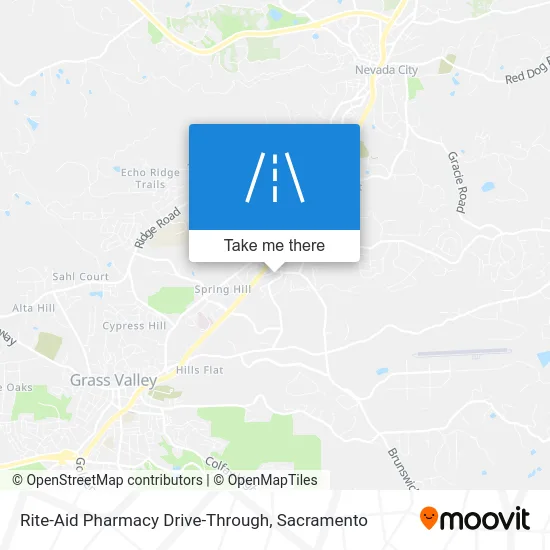 Rite-Aid Pharmacy Drive-Through map