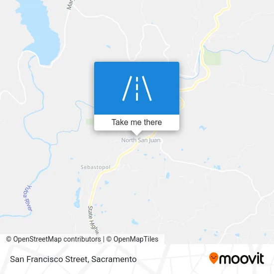 San Francisco Street map