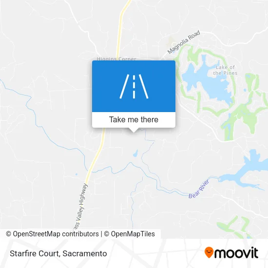 Starfire Court map