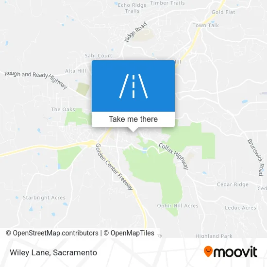 Wiley Lane map