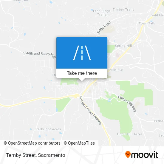 Temby Street map