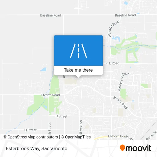 Mapa de Esterbrook Way