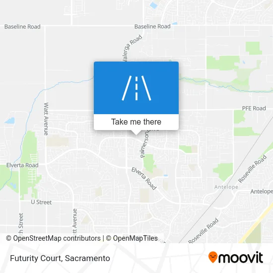 Futurity Court map