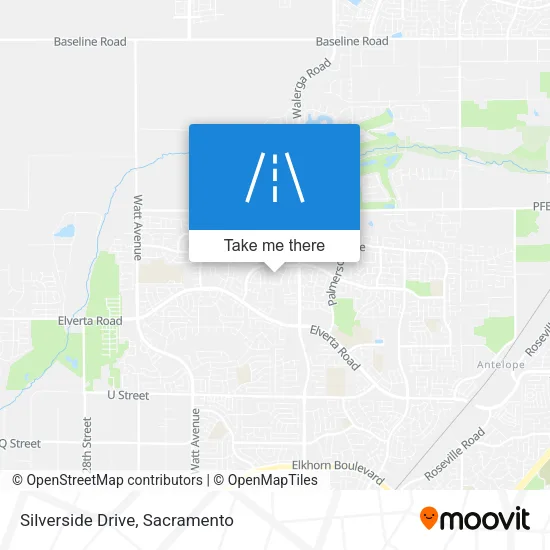 Mapa de Silverside Drive