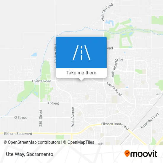 Mapa de Ute Way