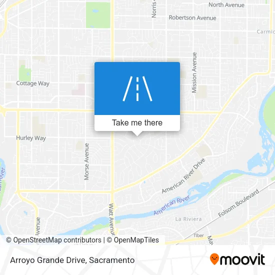 Arroyo Grande Drive map