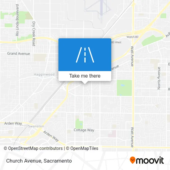 Mapa de Church Avenue