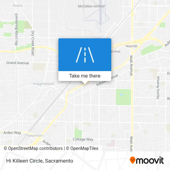 Mapa de Hi Killeen Circle