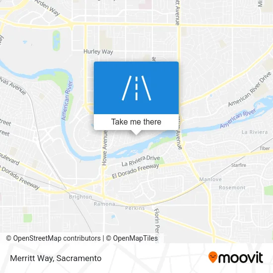 Mapa de Merritt Way