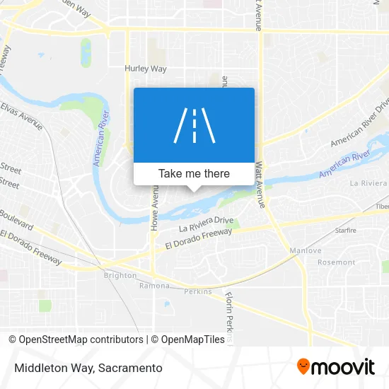 Mapa de Middleton Way