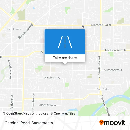 Cardinal Road map