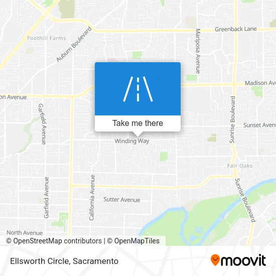 Ellsworth Circle map