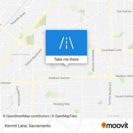 Mapa de Kermit Lane