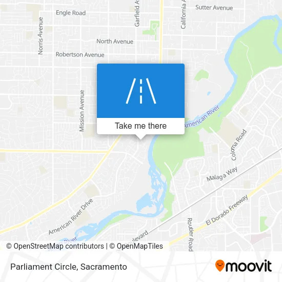 Parliament Circle map