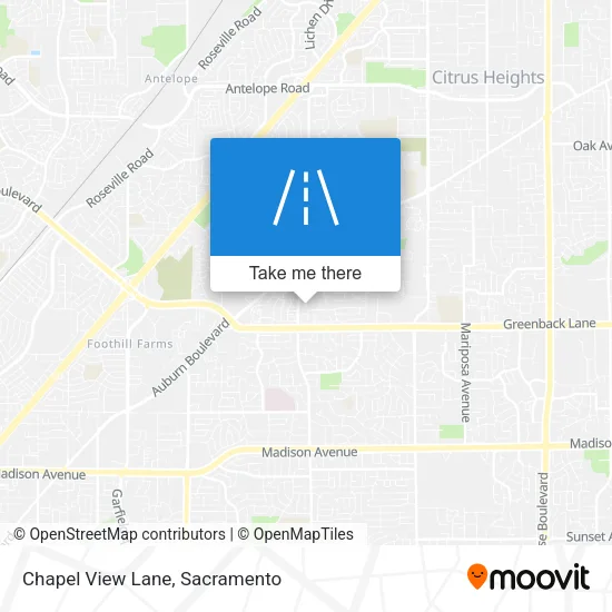 Mapa de Chapel View Lane