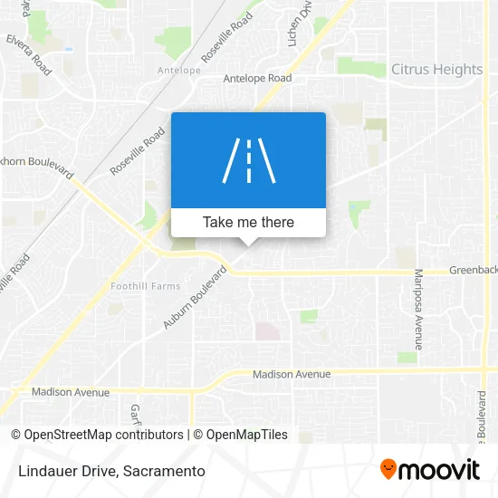 Mapa de Lindauer Drive