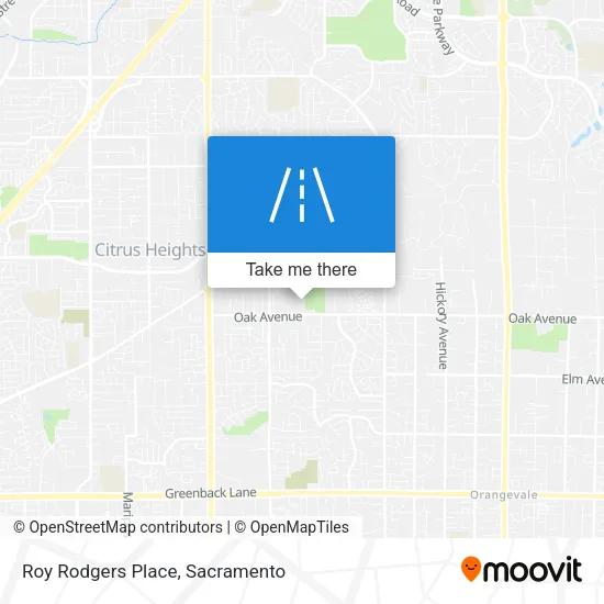 Roy Rodgers Place map