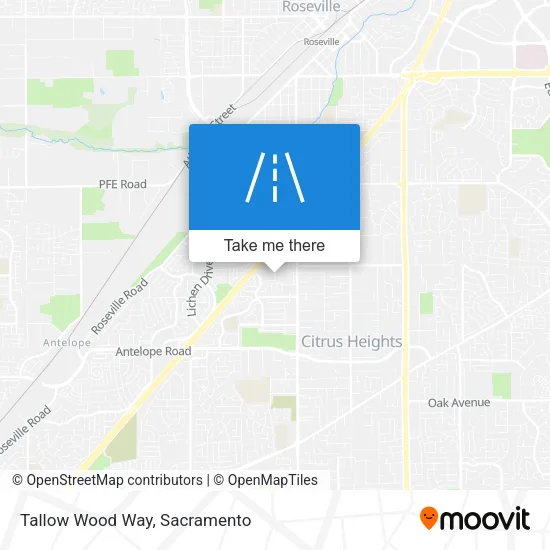 Mapa de Tallow Wood Way