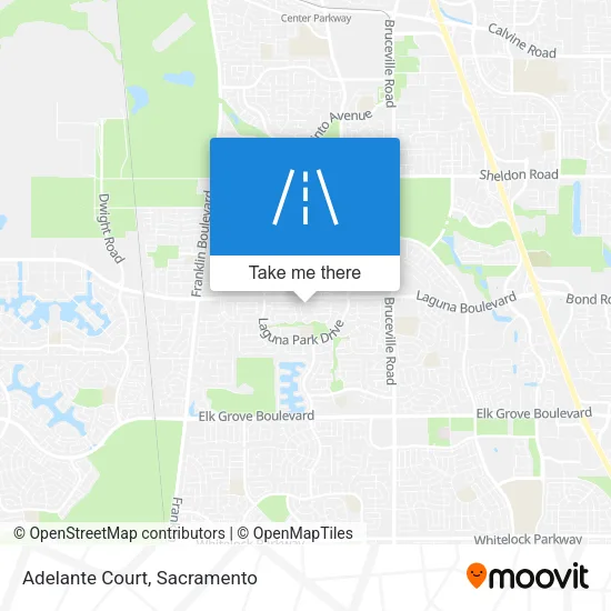 Adelante Court map