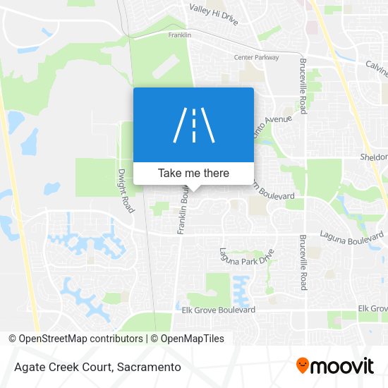 Agate Creek Court map