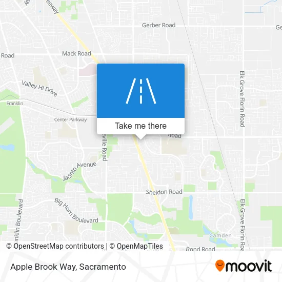 Apple Brook Way map