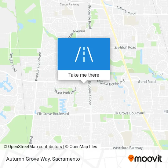 Autumn Grove Way map