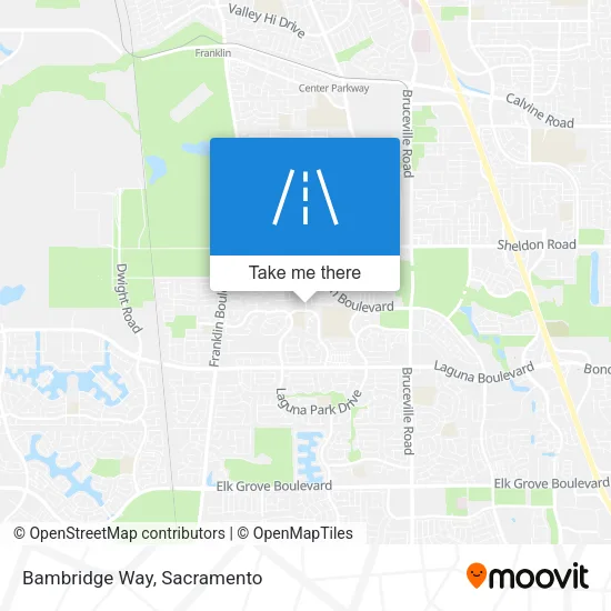 Bambridge Way map