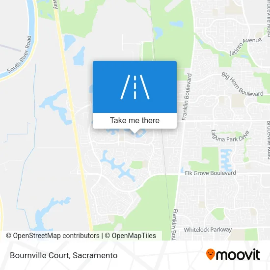 Bournville Court map