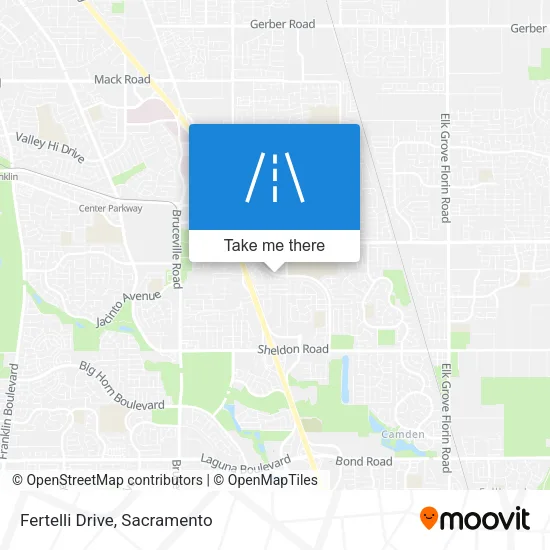 Fertelli Drive map
