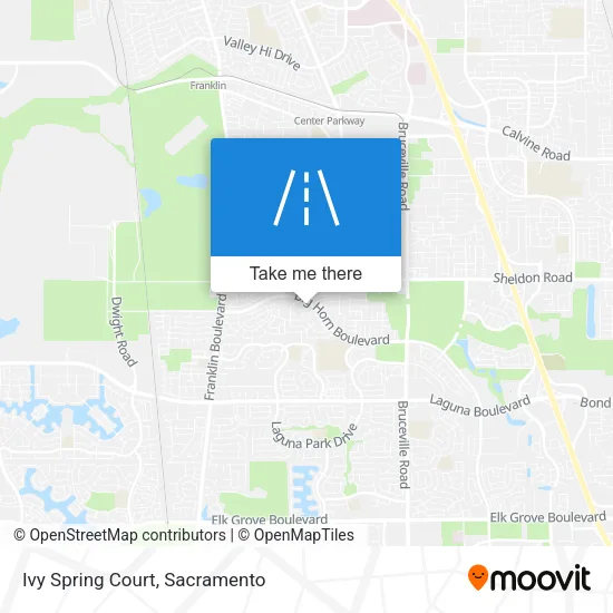 Ivy Spring Court map