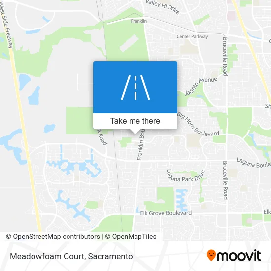 Meadowfoam Court map