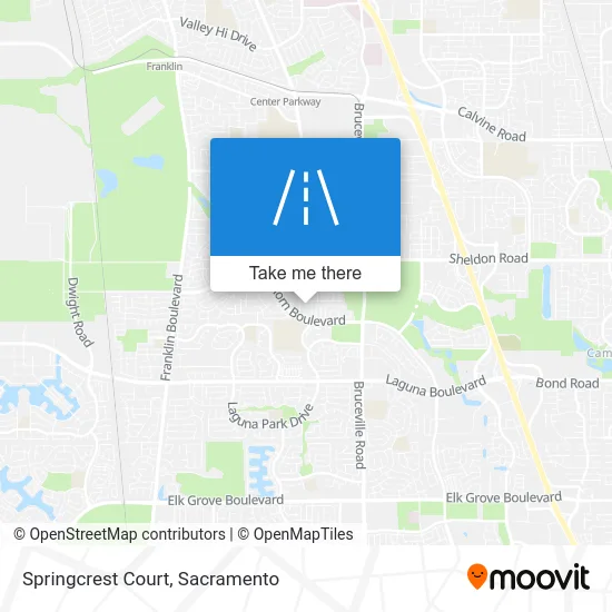 Springcrest Court map