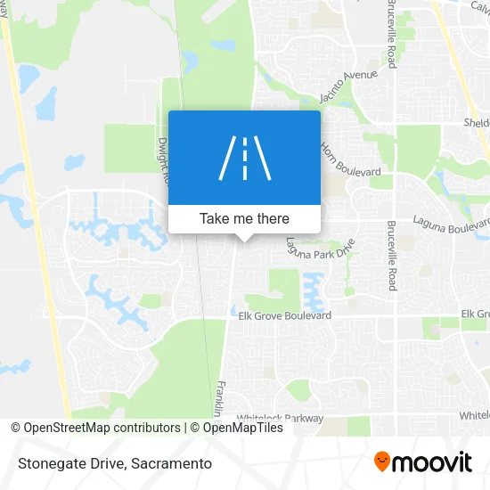 Stonegate Drive map