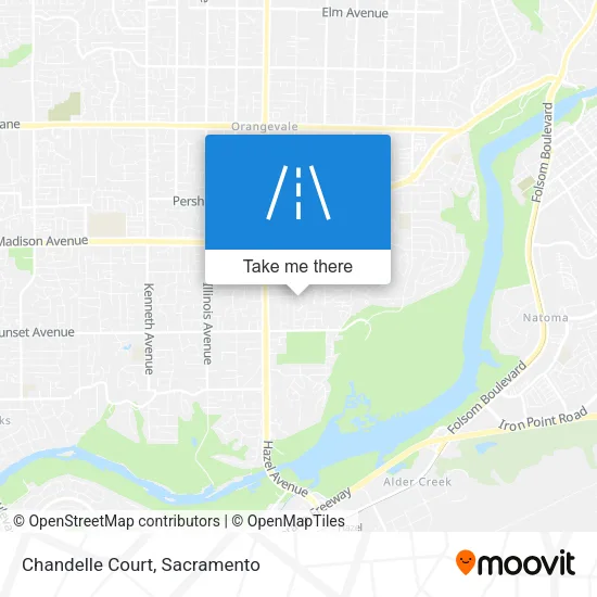 Chandelle Court map