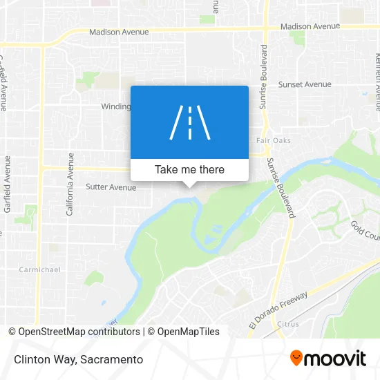 Clinton Way map