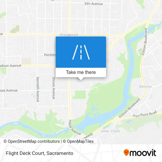 Flight Deck Court map