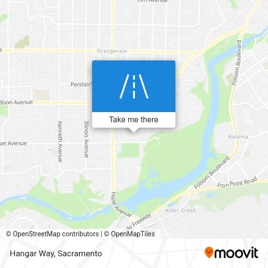Mapa de Hangar Way