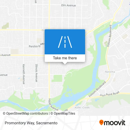 Mapa de Promontory Way